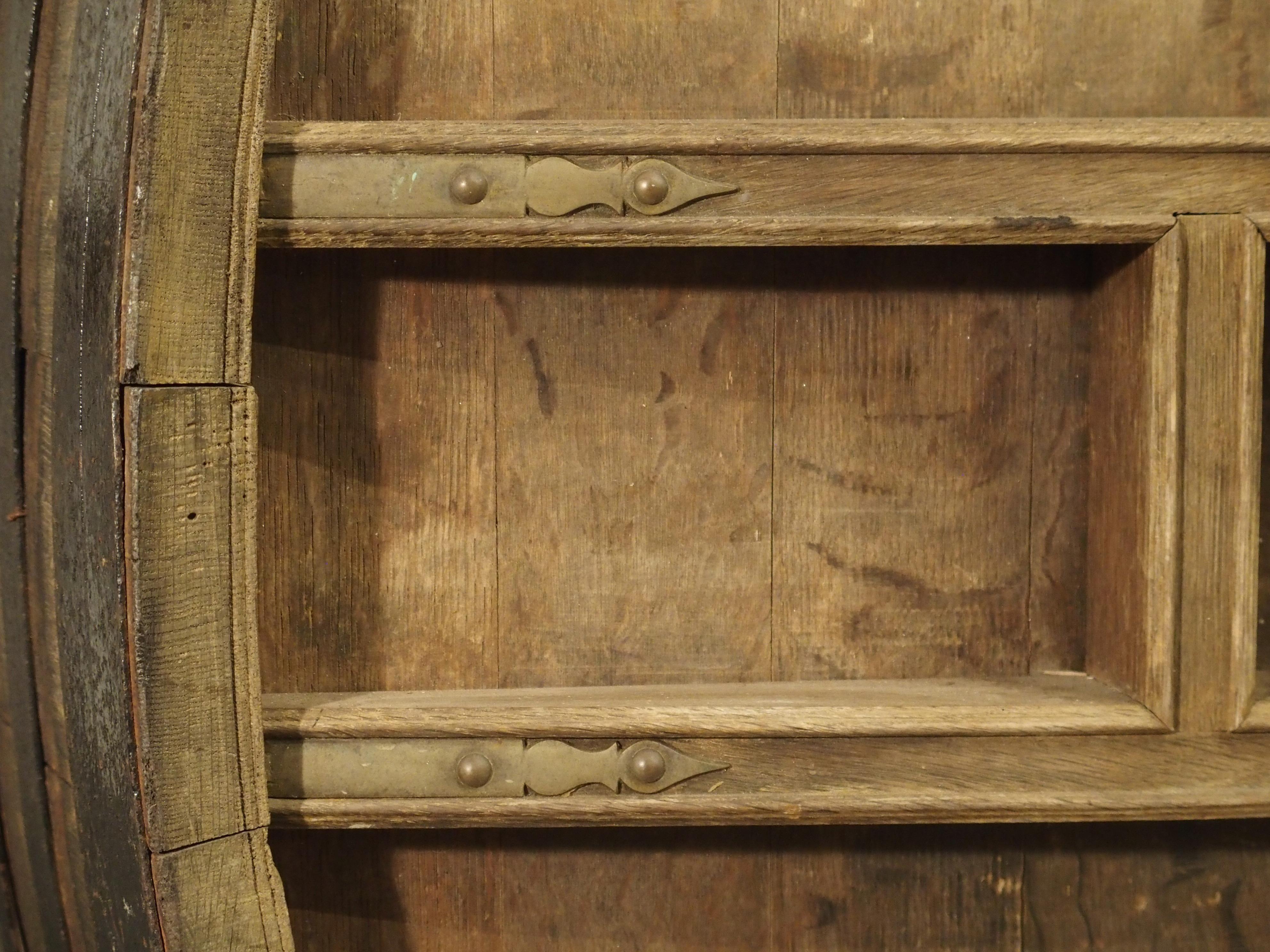 Circa 1900 French Oak Wine Barrel on Stand 3