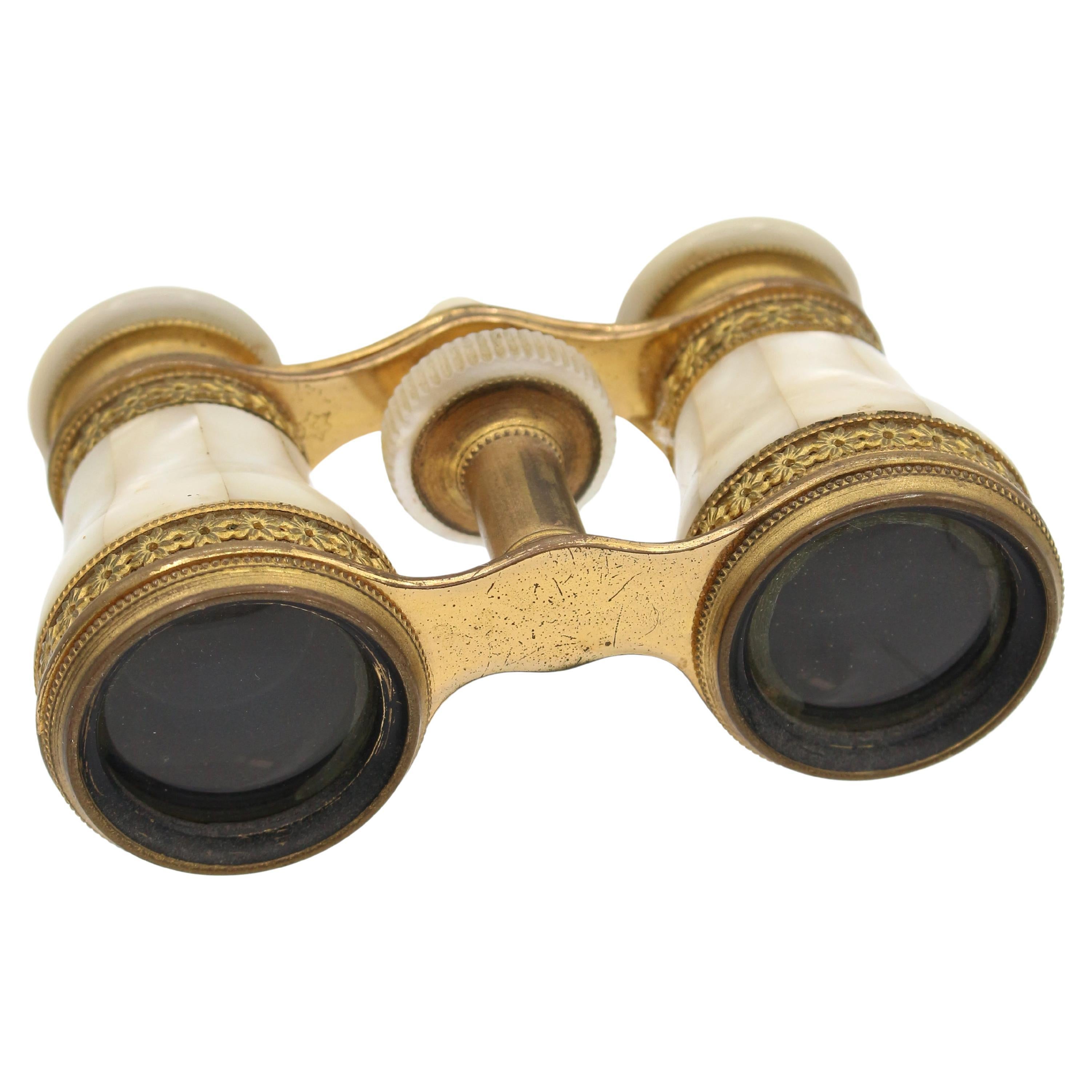 Circa 1900 French Opera Glasses by Colmont F.T Paris For Sale