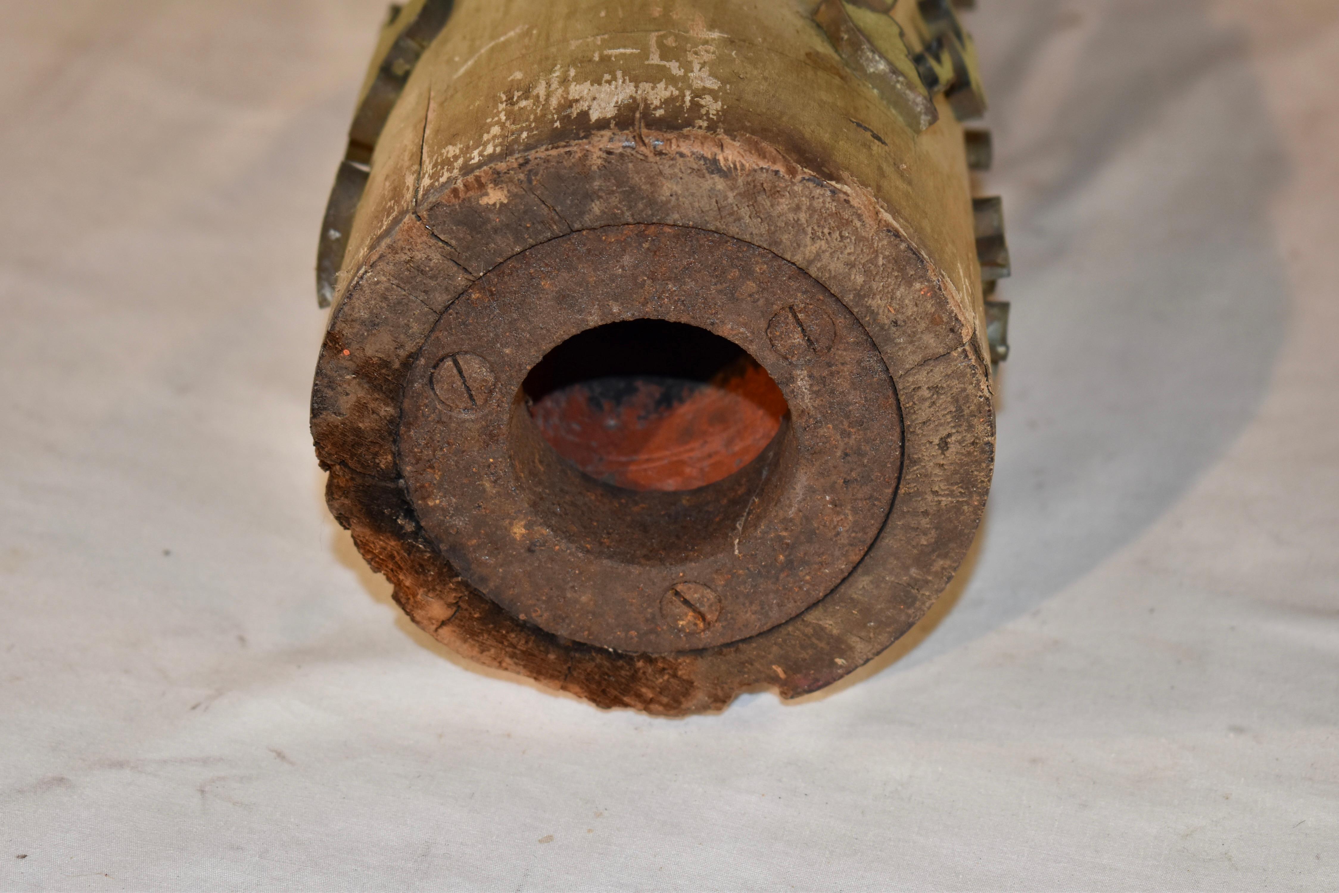 Circa 1900 French Wallpaper Printing Roll For Sale 4