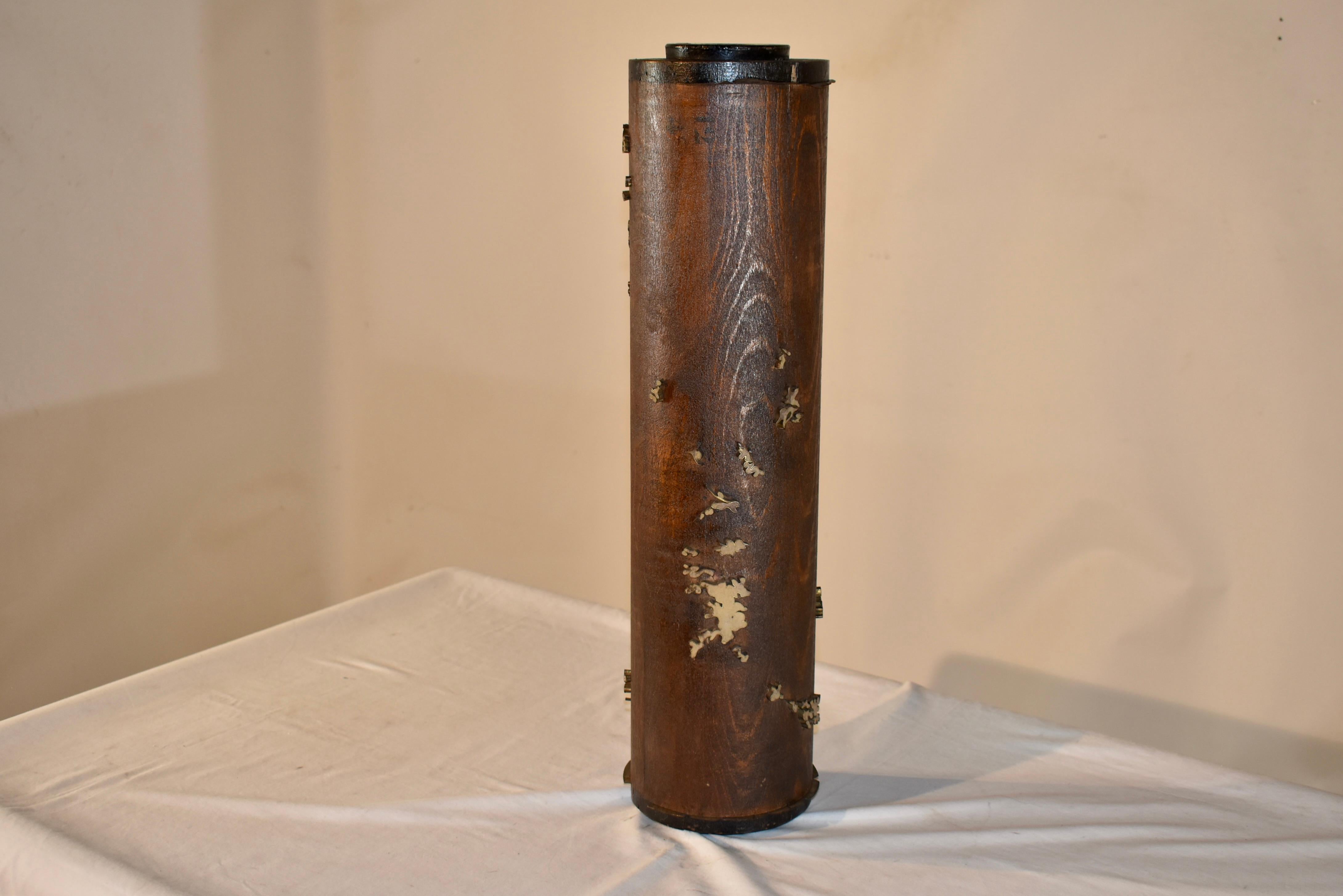 Rollo de papel pintado francés de 1900 principios del siglo XX en venta