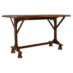 Circa 1900 French Writing Table Made from Fruitwood