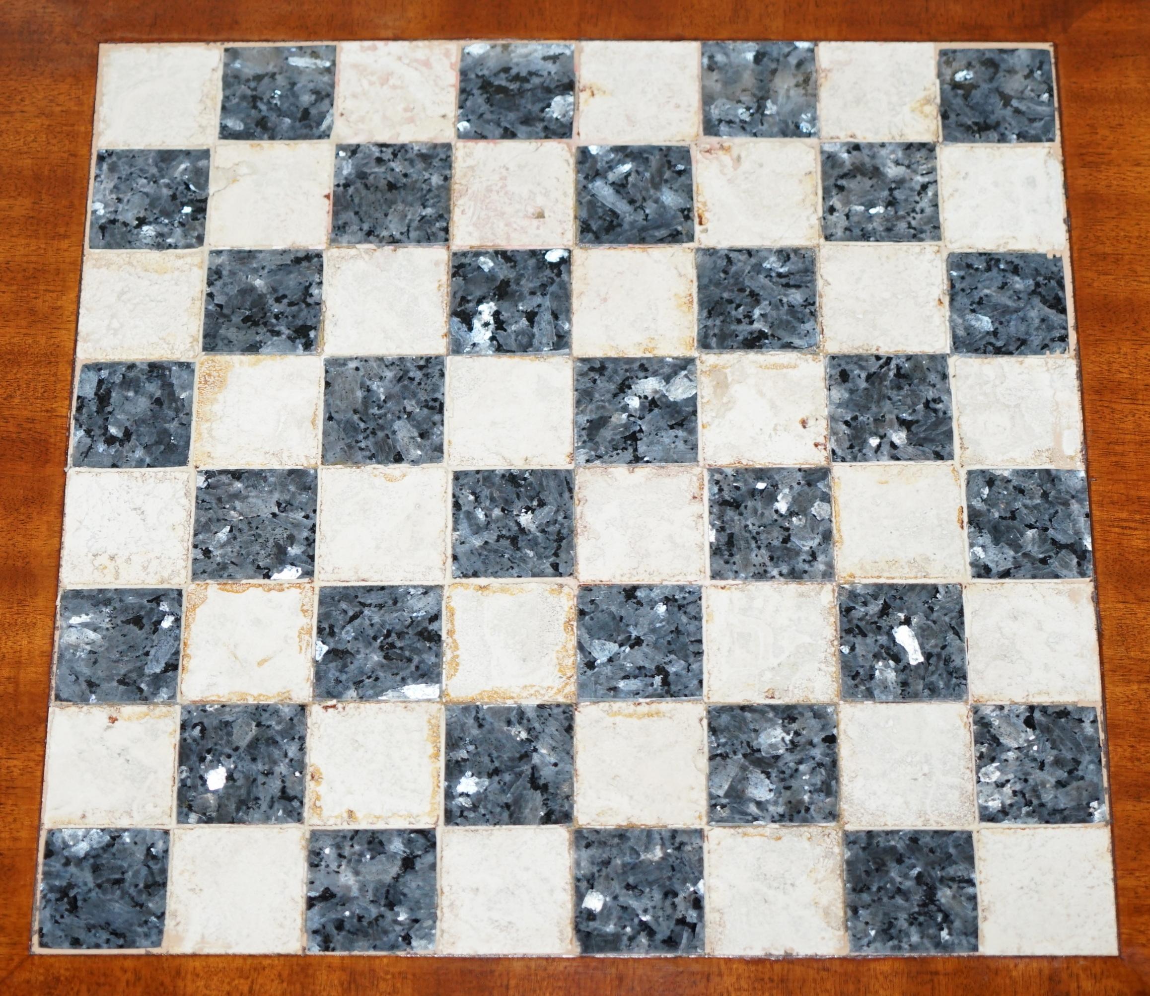marble chess table