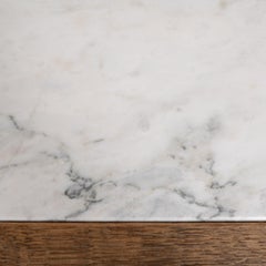 Circa 1900 Honey Neo-Renaissance Altar-Style Shop Counter on Casters