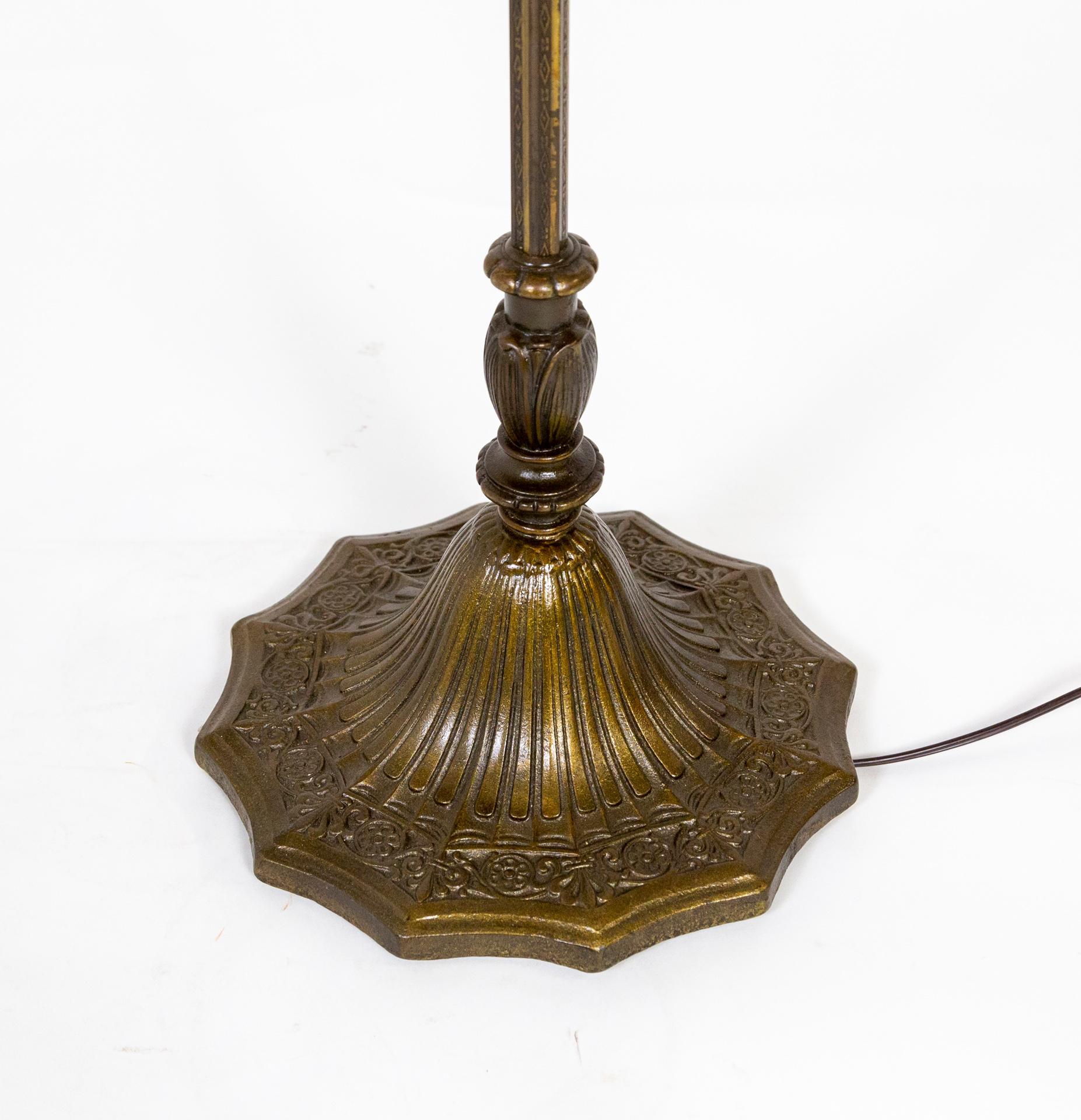 uranium glass floor lamp