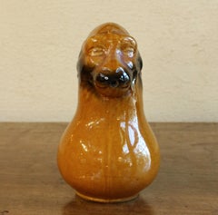 Circa 1900 Monkey Majolica Pitcher