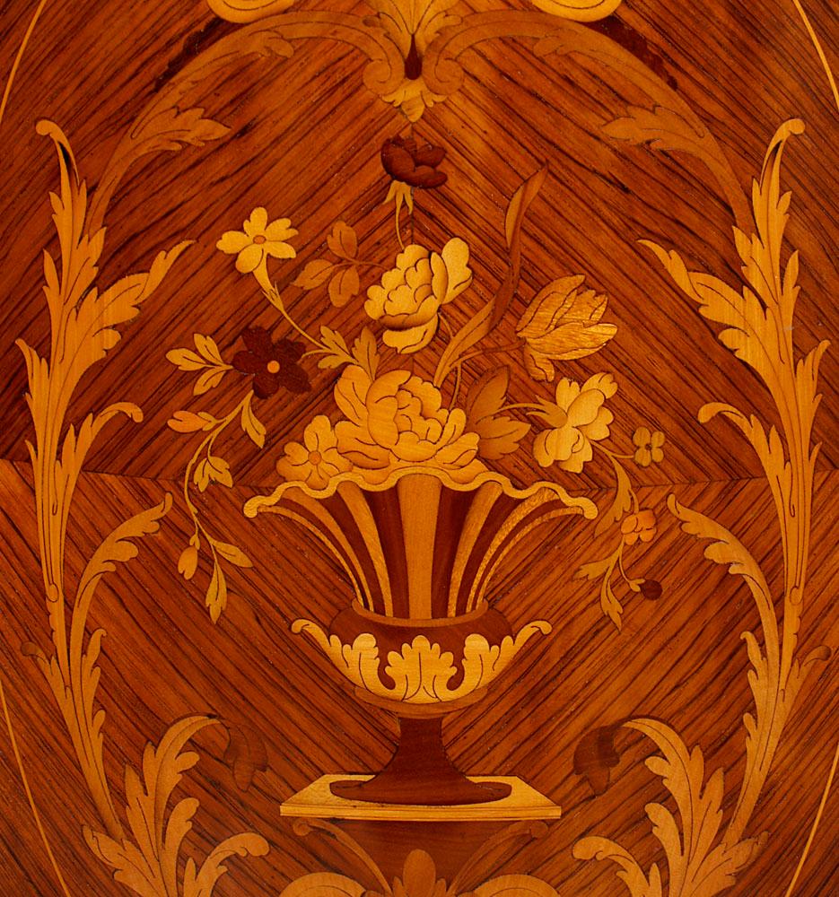 Napoleon III Style Sideboard Cabinet with Marble Top, circa 1900 3