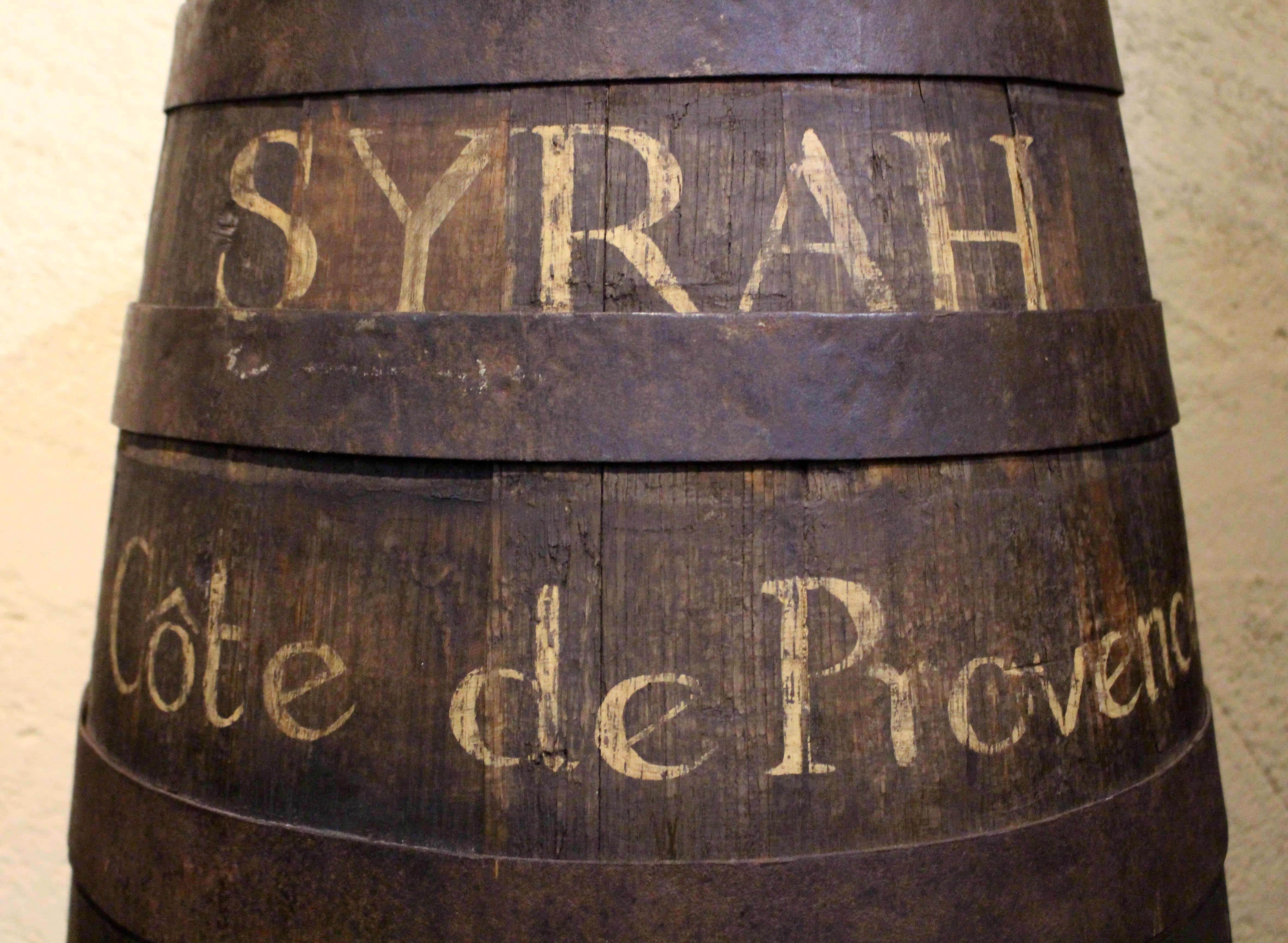 Early 20th Century Circa 1900 or Earlier French Oak Syrah Wine Barrel For Sale