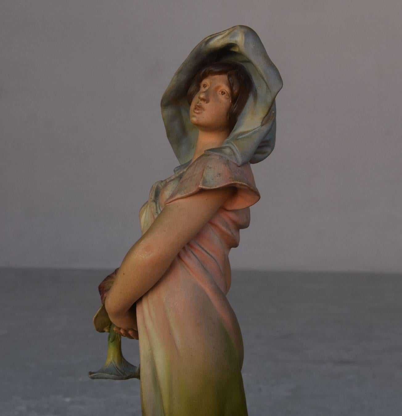 Estatuilla Art Nouveau 