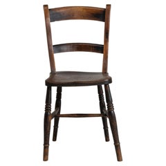 Sedia Windsor in stile provenzale francese d’epoca, in acero, intorno al 1900
