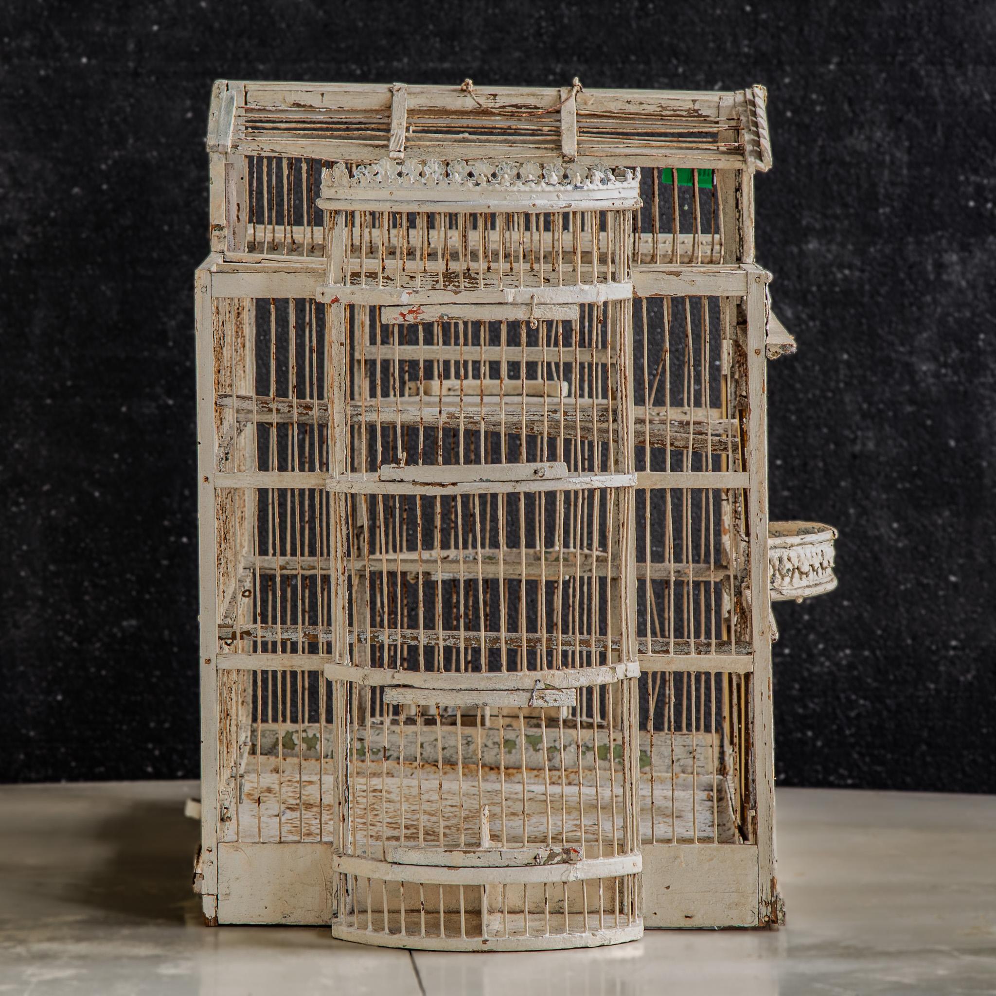 20th Century Circa 1900's, an Italian, Provincial Style, decorative Bird Cage  For Sale