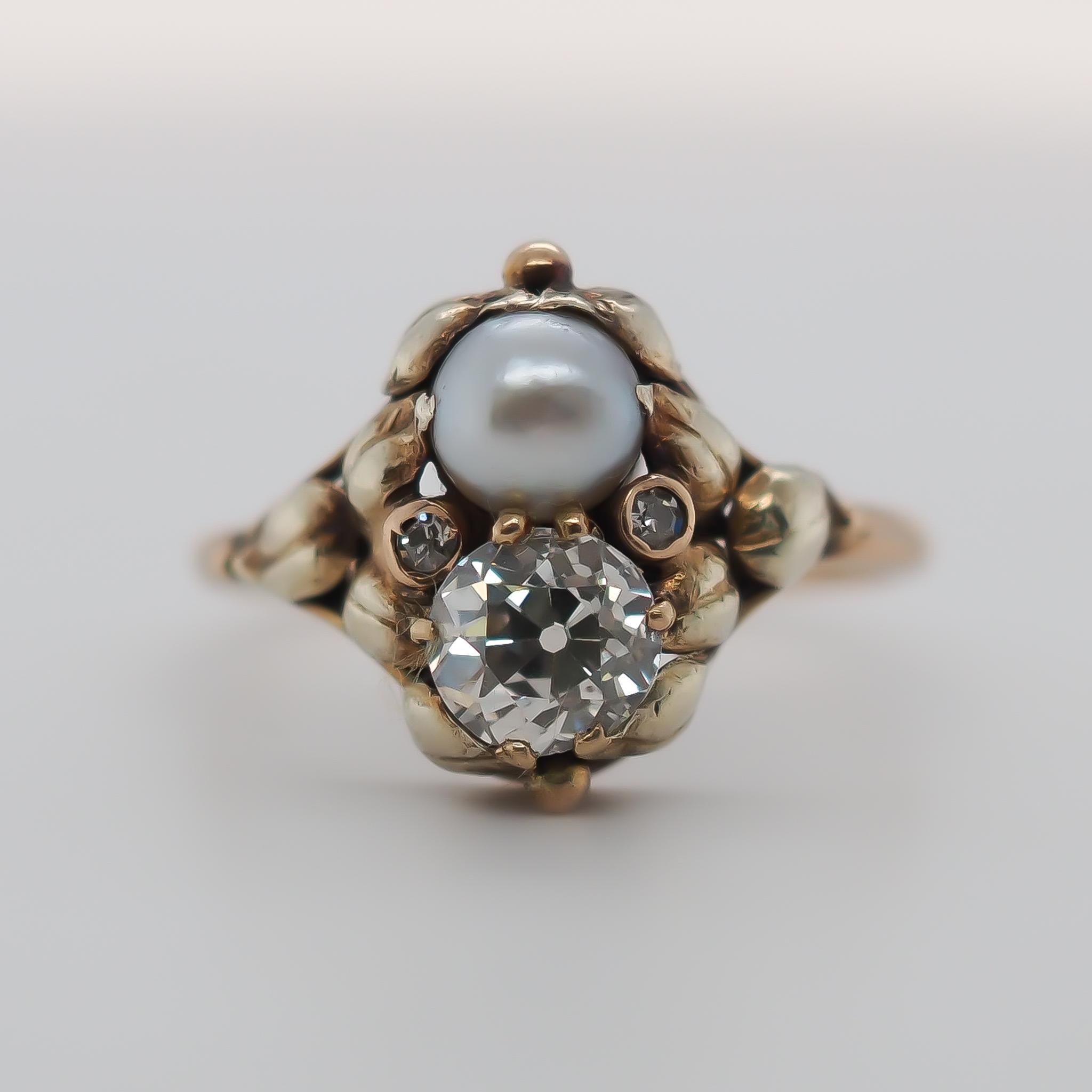 Year: 1900s
Item Details:
Ring Size: 7.75
Metal Type: 14K Yellow Gold [Hallmarked, and Tested]
Weight: 4.8 grams
Center Diamond Details:
GIA Report#:5231341259
Weight: .94ct total weight
Cut: Old European brilliant
Color: M
Clarity: VS2
Type: