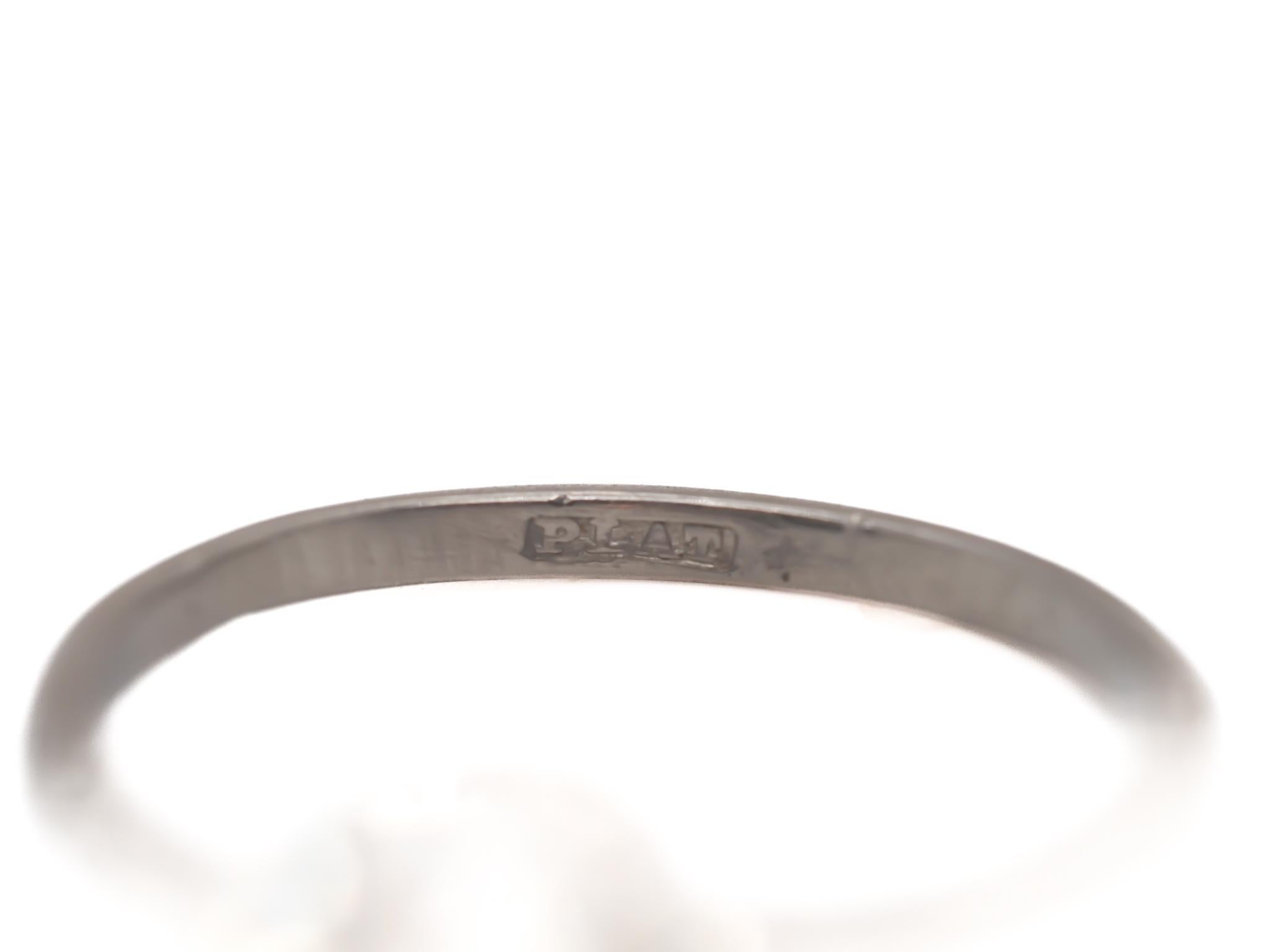 Circa 1900s Edwardian Platinum 2.69ct Old Mine Diamond Engagement Ring 1