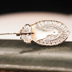 Circa 1900s Theodule Boudier French Jabot Pin with Buddha