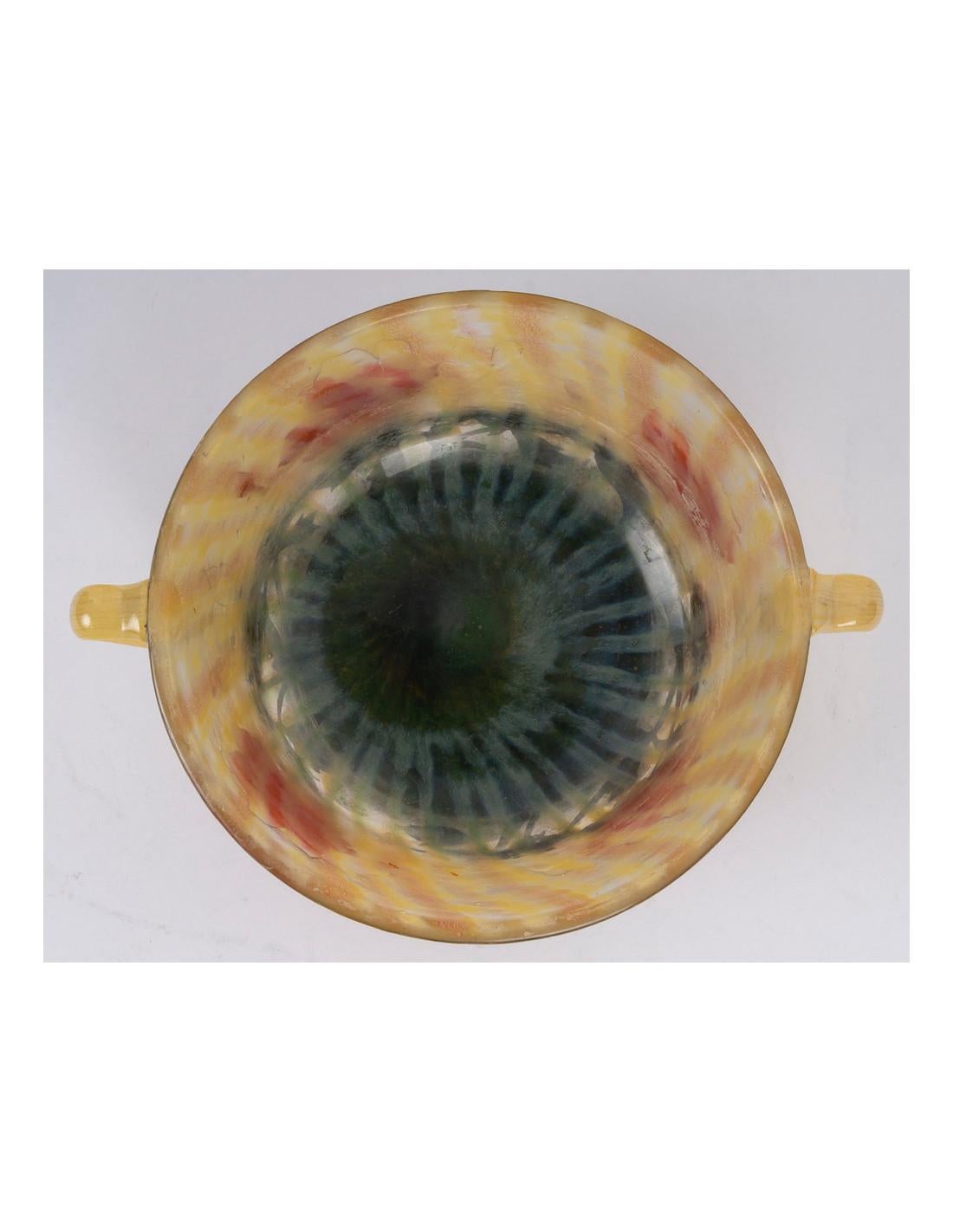 Circa 1905 - DAUM Nancy, Glass bowl For Sale 6