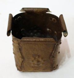 Circa 1910 Arts & Crafts Brass Desk Organizer