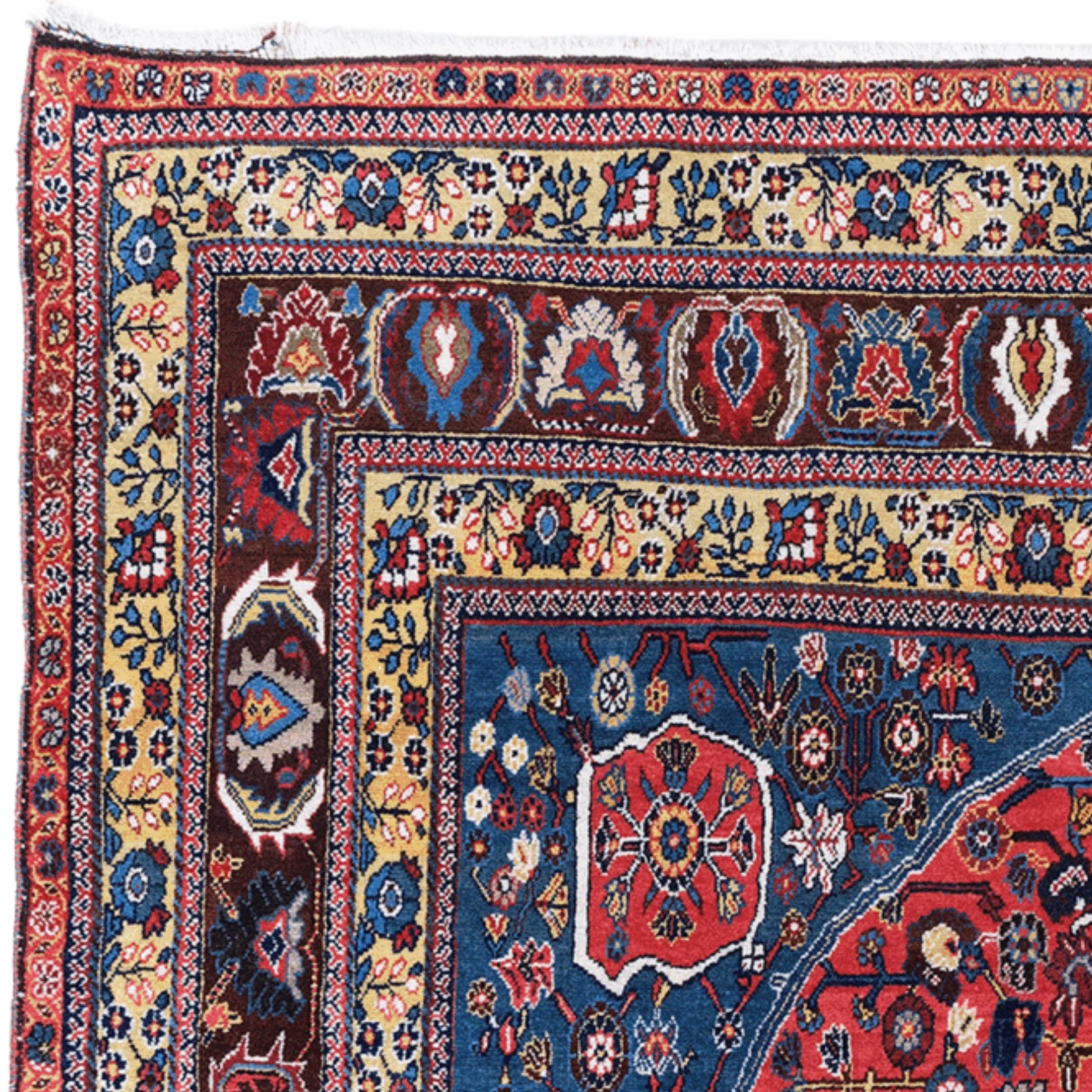 Circa 1910 Persian Kashkuli Rug (20. Jahrhundert) im Angebot