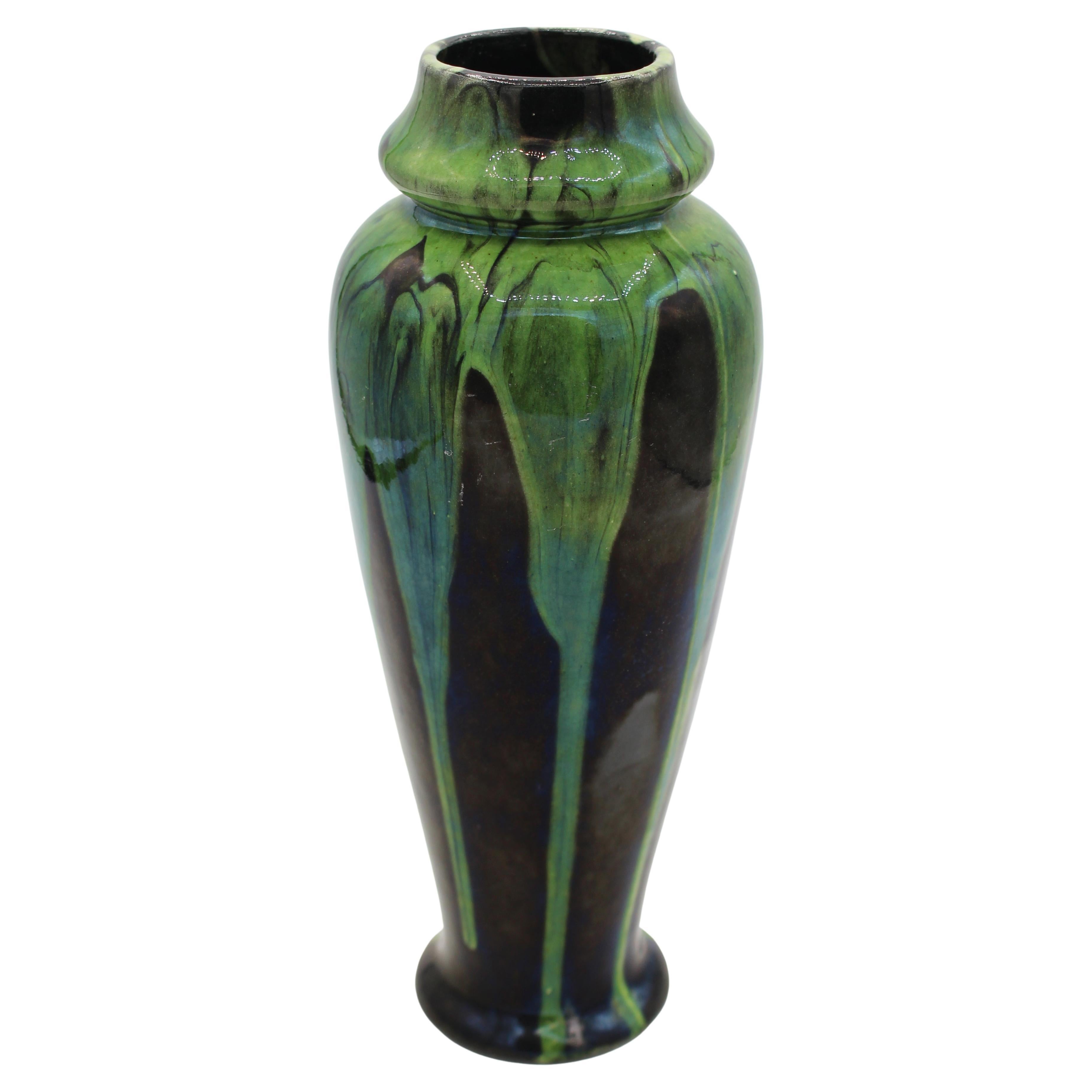 Circa 1912-1921 Peters & Reed Pottery Shadow Ware Vase