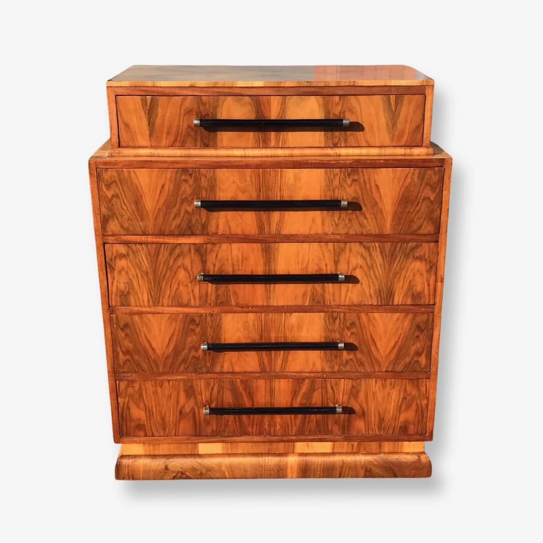 Art Deco Skyscraper Chest of Drawers, circa 1920-1930s  2