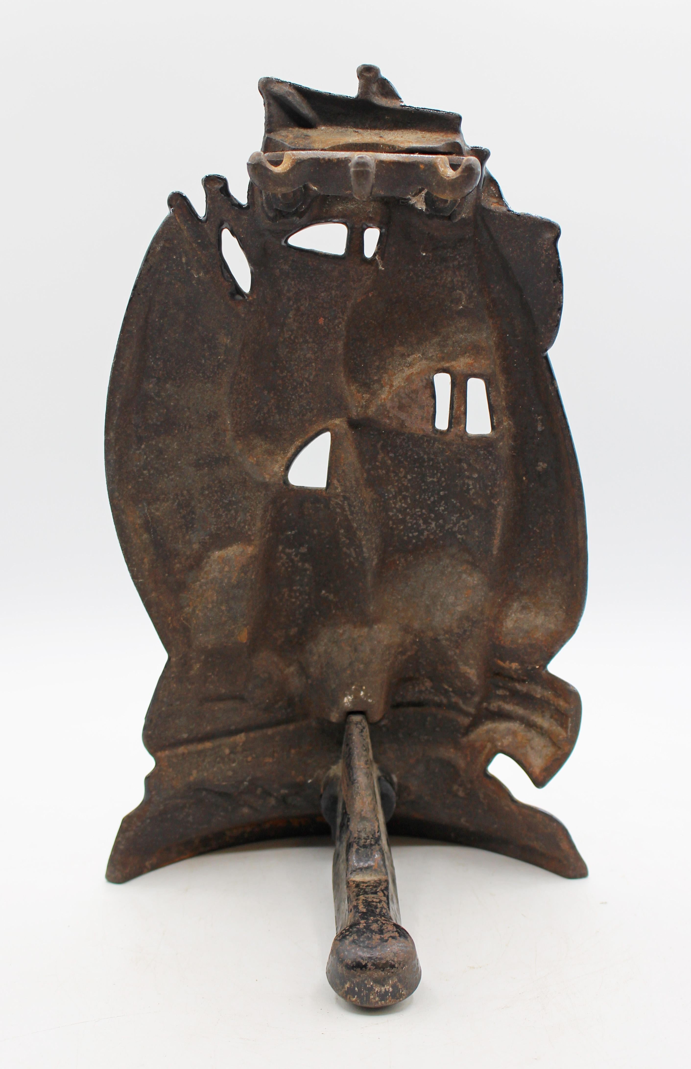 CIRCA 1920-30er Jahre Englisch Schiff Companion Feuer Werkzeug Set im Zustand „Gut“ im Angebot in Chapel Hill, NC