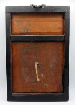 Circa 1920-40 Chinese Lacquered Wood Wall Plaque