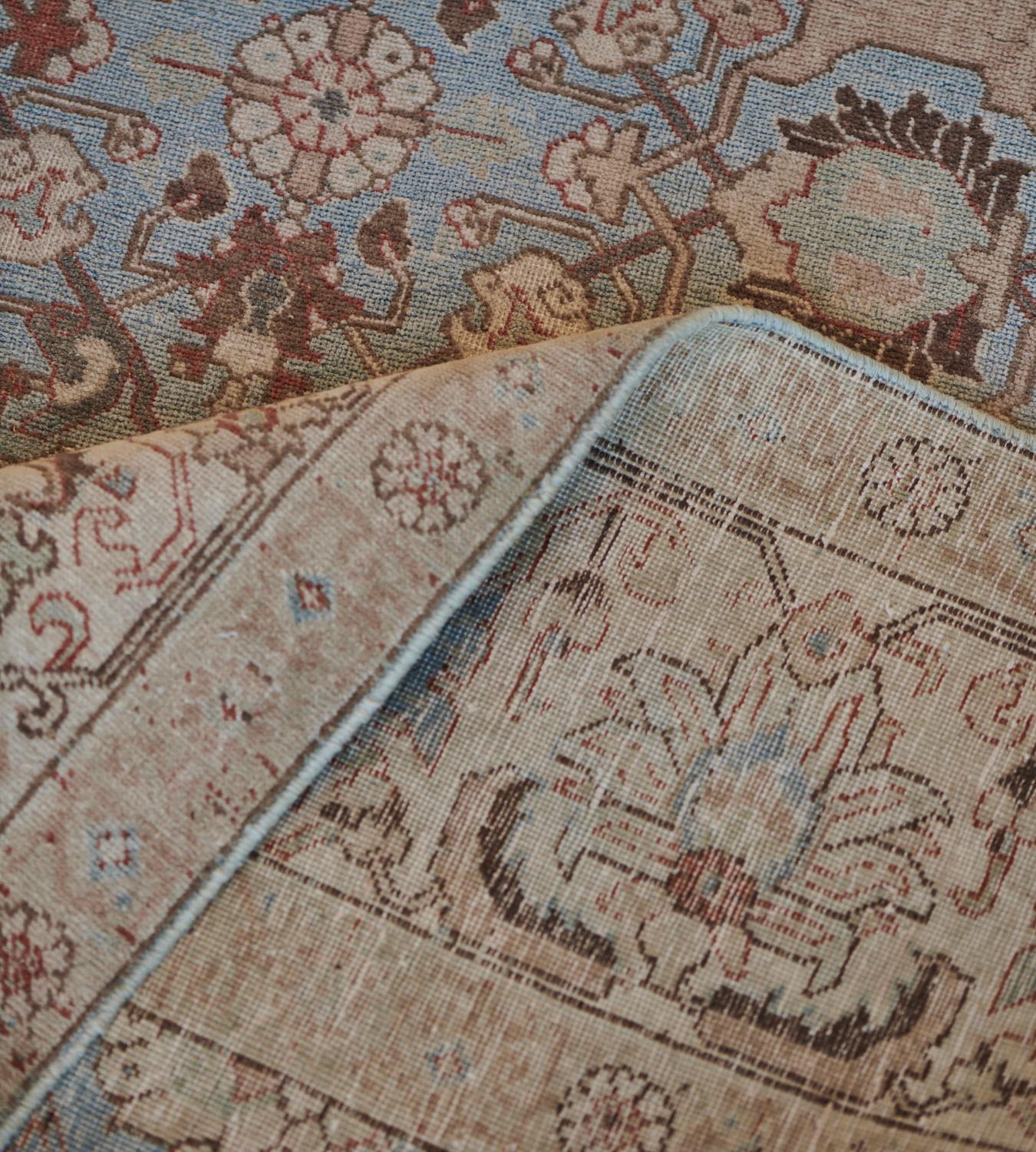 20th Century Circa 1920 Antique Tabriz Rug For Sale