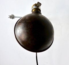 Wall-Mounted Articulating Wall Sconce, circa 1920