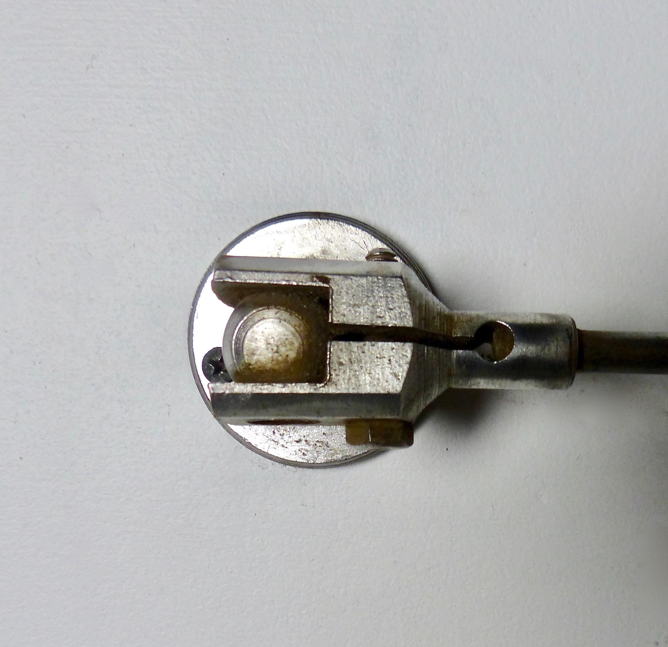 Industrial Wall-Mounted Articulating Wall Sconce, circa 1920