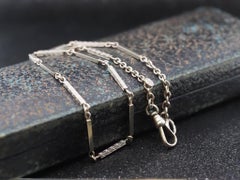 Circa 1920s Antique Chain with Stations 13.5 inch