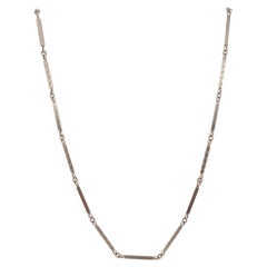 Circa 1920s Antique Chain with Stations 13.5 inch
