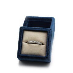 Circa 1920s Art Deco Platinum Diamond Eternity Band (0.70 ct)
