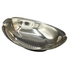 circa 1920s Art Deco Sterling Silver Dish