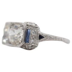 Circa 1920s Tok Et Moi 2.65cttw Old European Brilliant Diamond Engagement Ring