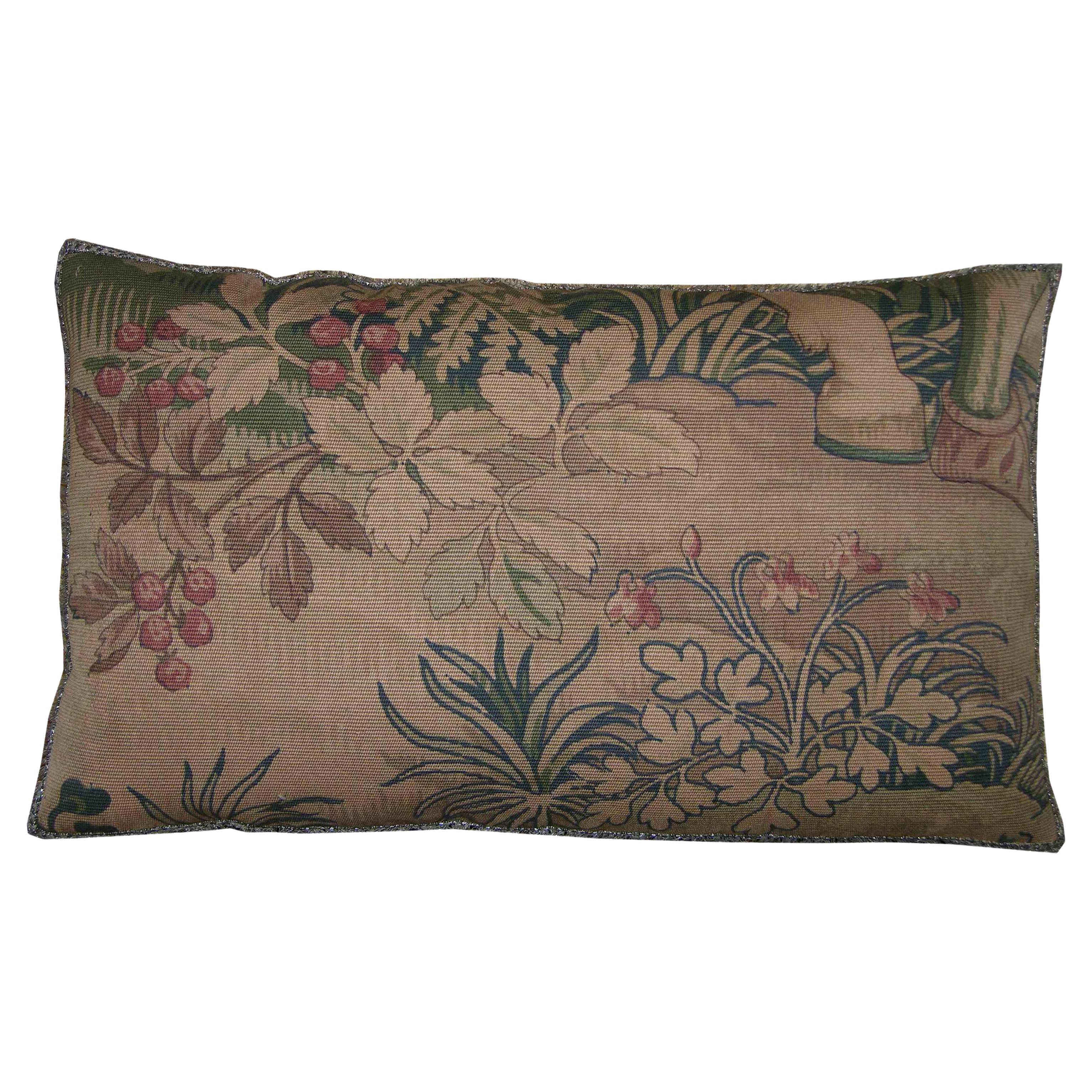 Circa 1920s Vintage Cartoon Tapestry Pillow For Sale