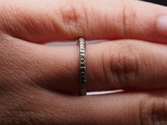 Engraved Wedding Band, circa 1929
