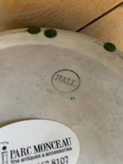 Large Scale Black Hall China Teapot, Marked, circa 1930-1970