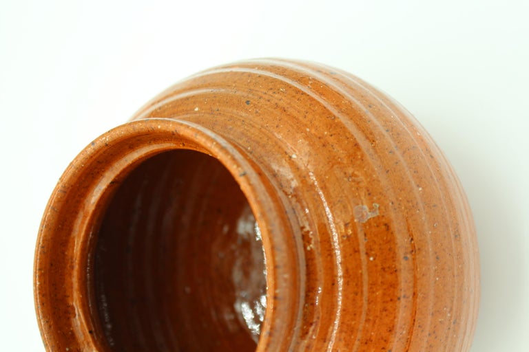 Circa 193050 Jugtown Covered Pot by Ben Owen I For Sale at 1stDibs