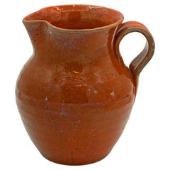 Circa 1930-50s Jugtown Pitcher with Strap Handle by Ben Owen I
