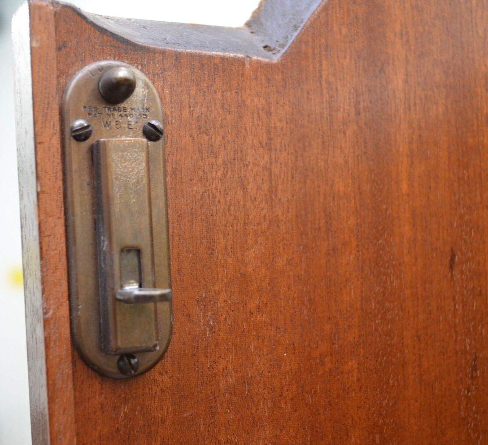 circa 1930 English Art Deco Figured Burr Walnut Double Wardrobe 5