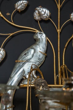 French Bird Sconces, circa 1930