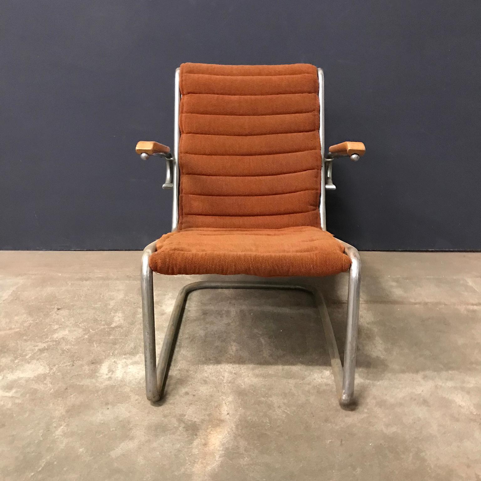 Mid-20th Century Gebr. de Wit Original Easy Chair with First Fabric, circa 1930 For Sale