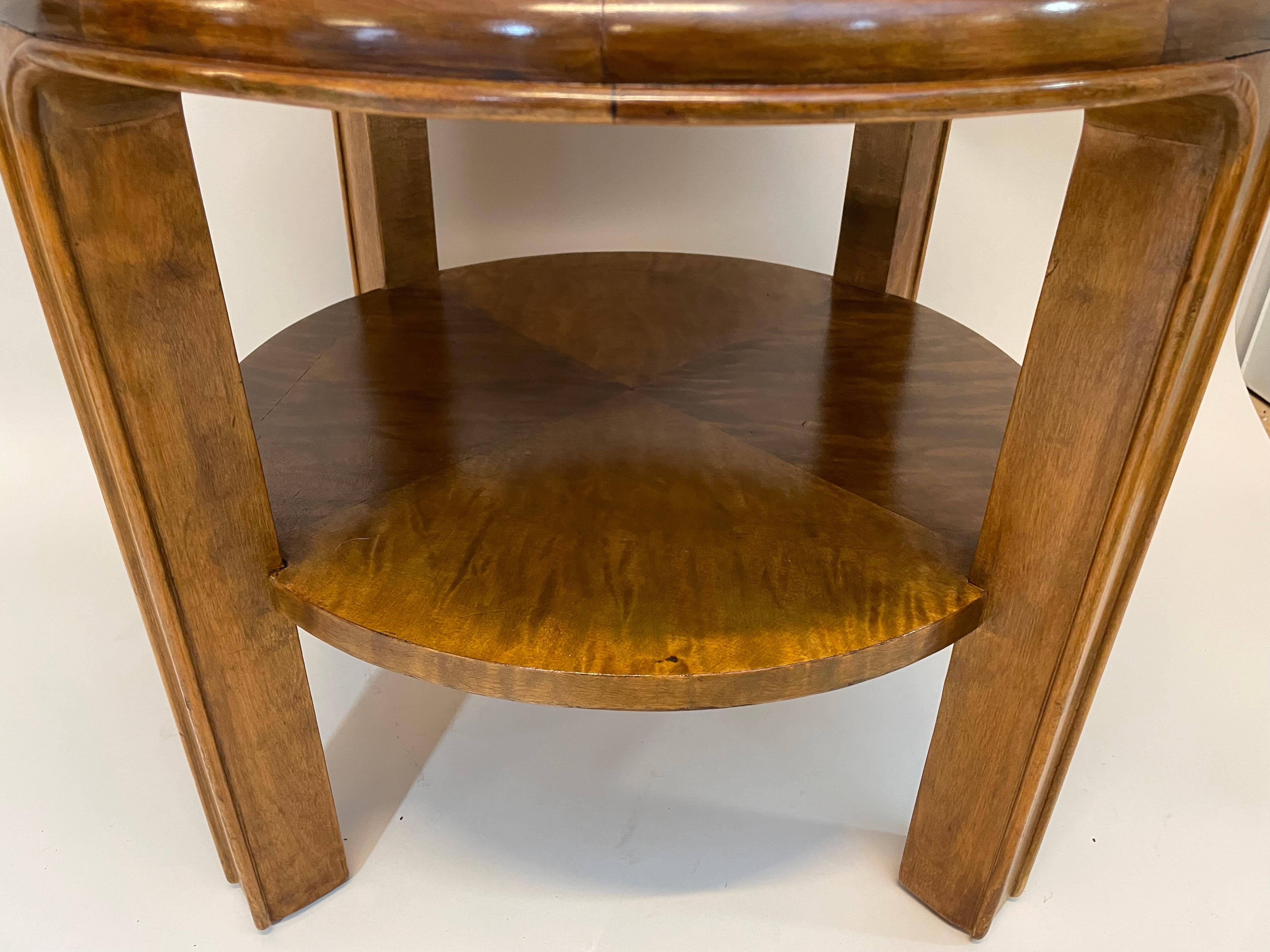 Stained Circa 1930 German Side Table For Sale