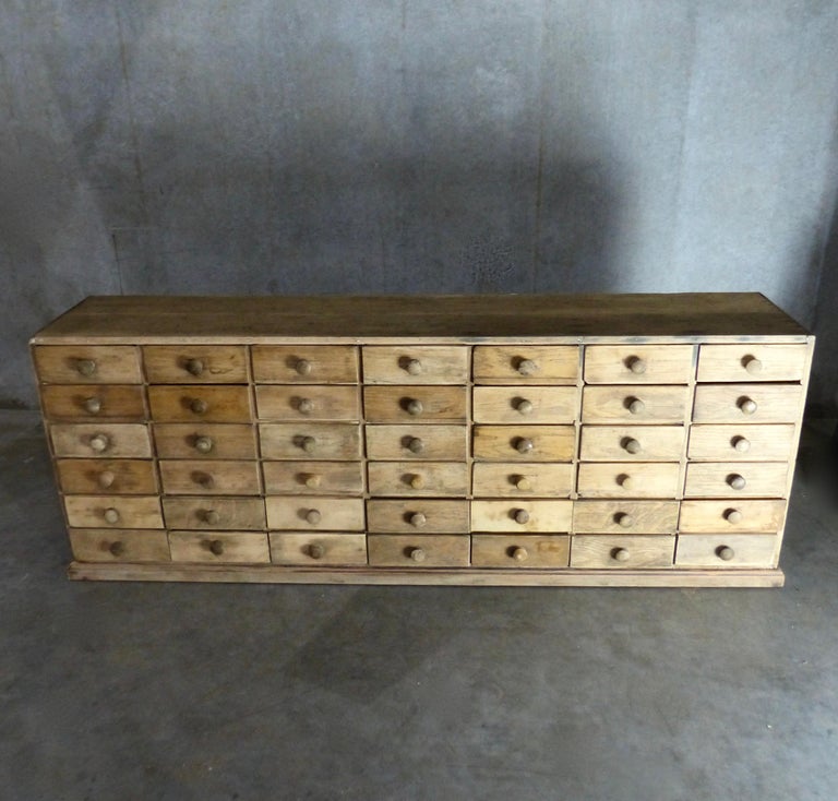 Wooden Apothecary Hardware circa 1930 at 1stDibs