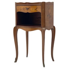 Circa 1930s French Provincial Table with Hand Painted Details