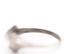 Circa 1930s GIA 1.03ct Old European Diamond Engagement Ring