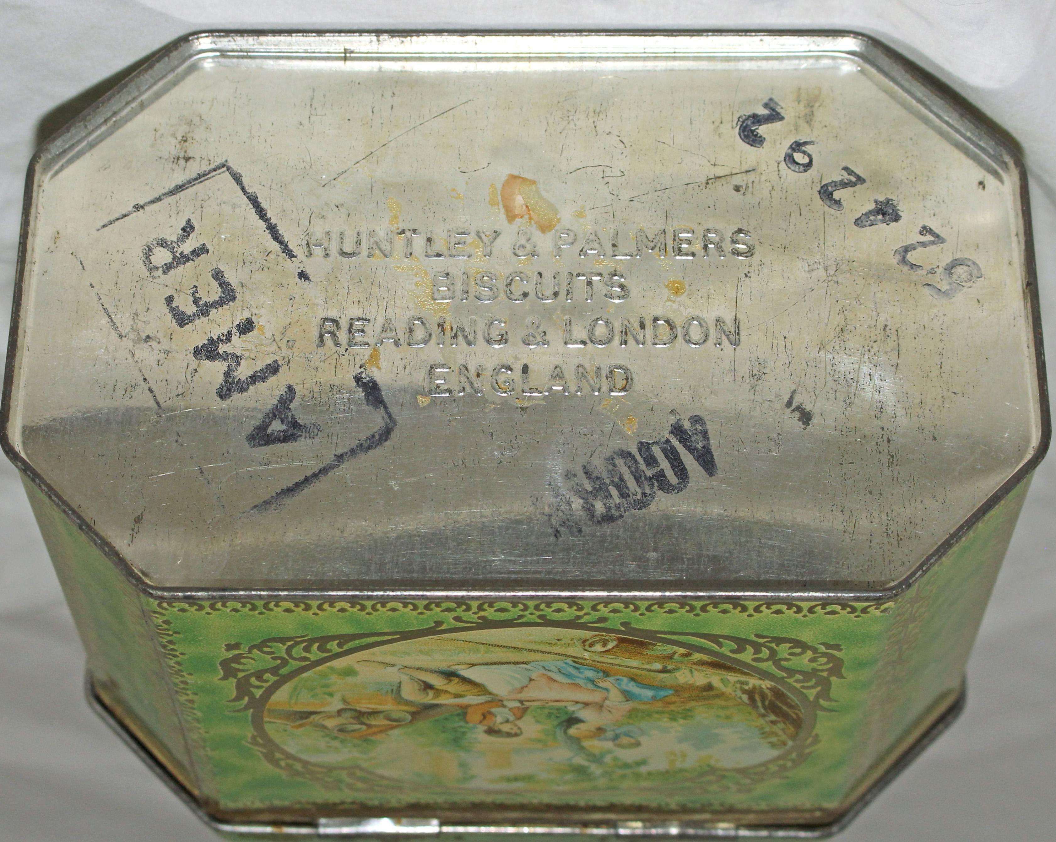 Mid-20th Century Circa 1930s Huntley & Palmers Biscuit Tin