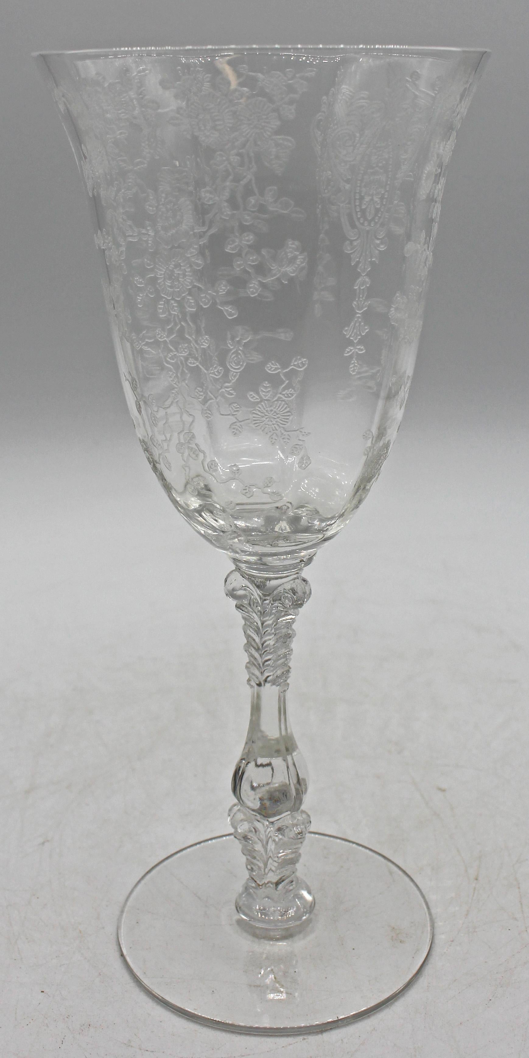Set di 10 calici da acqua Cambridge 
