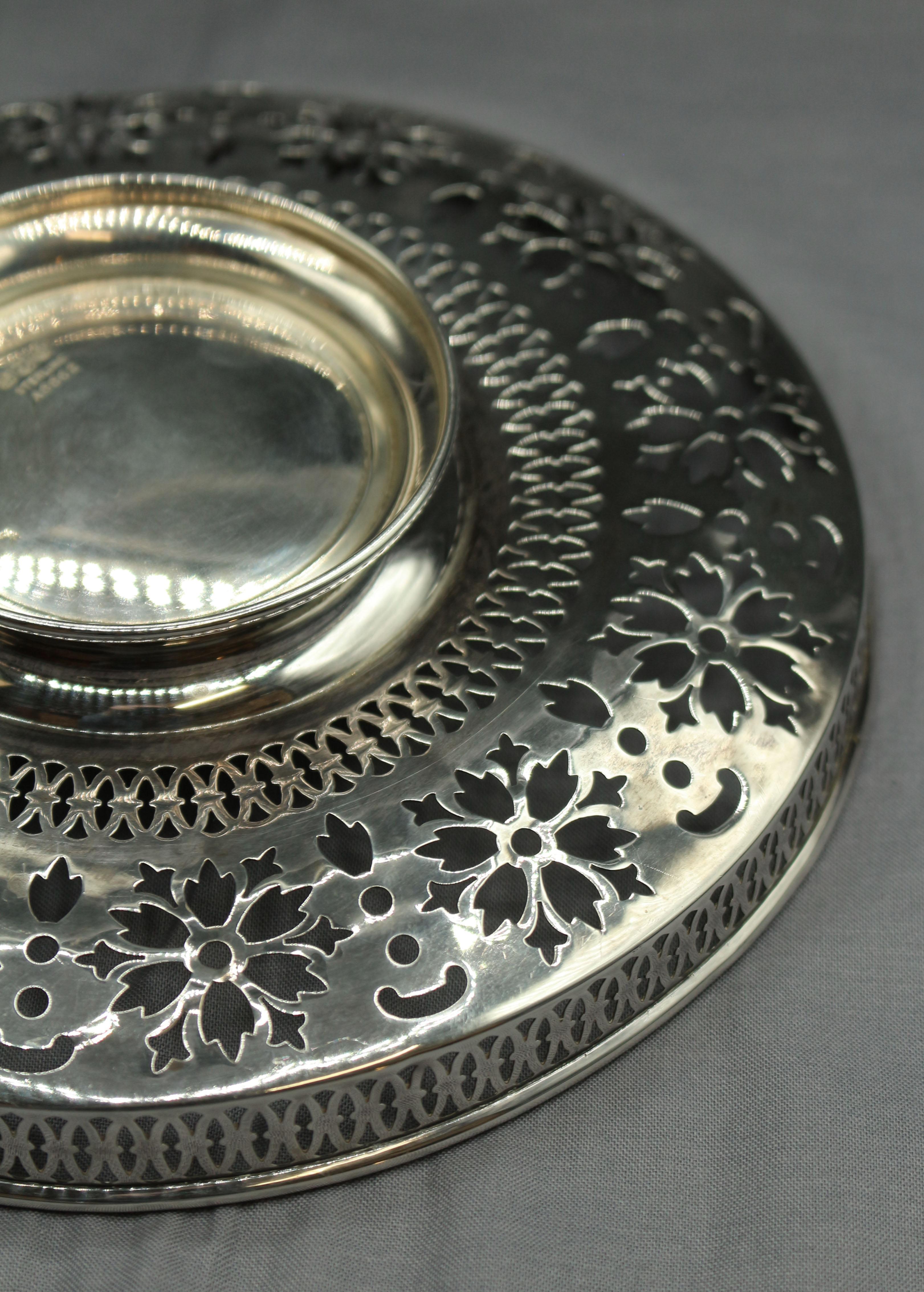 Sterling Silver Gorham Calling Card Tray, circa 1930s 3