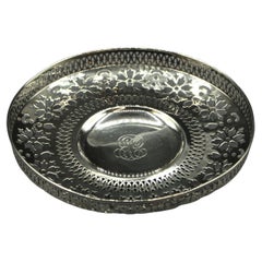 Sterling Silver Gorham Calling Card Tray, circa 1930s