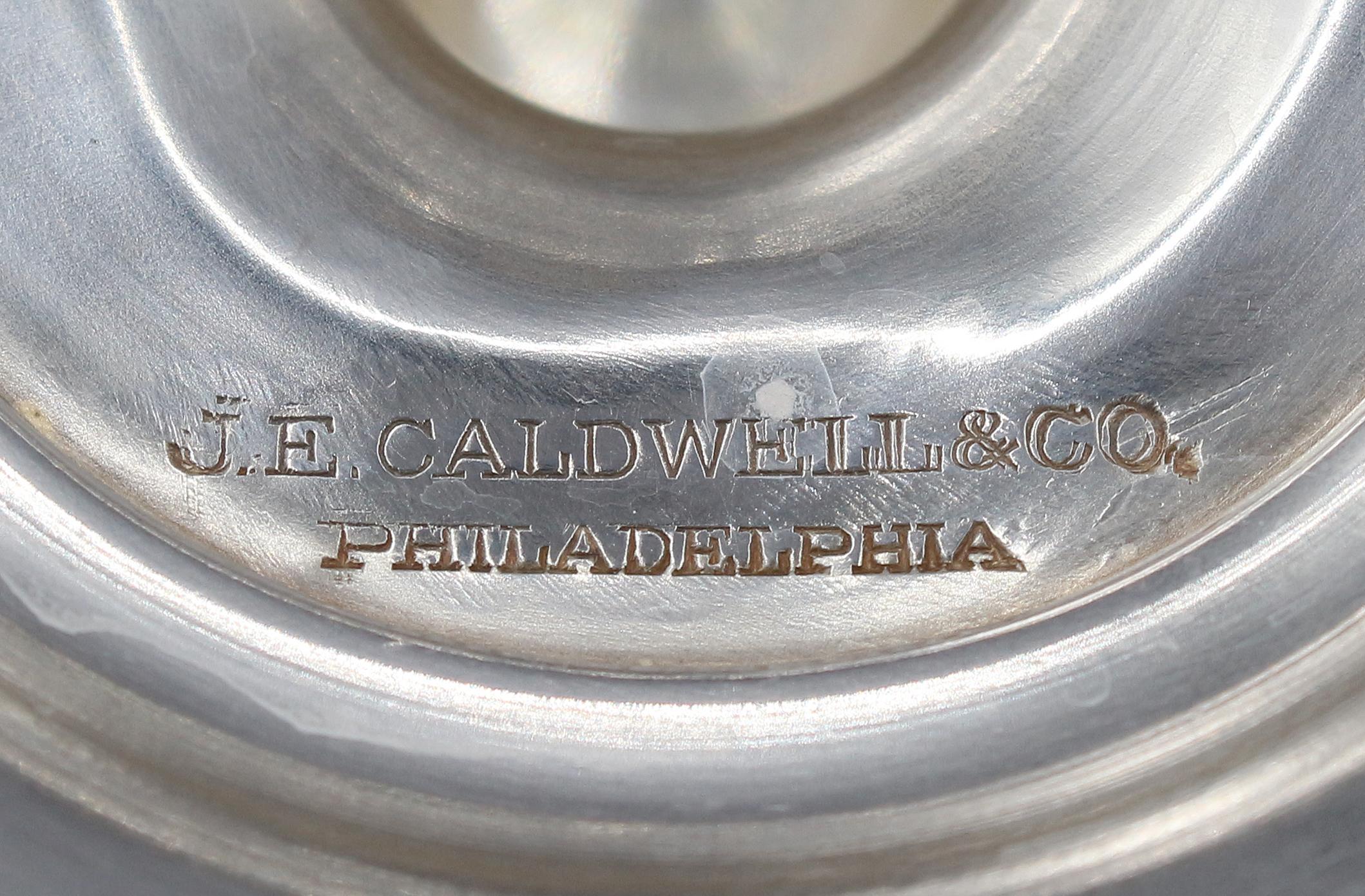 Circa 1930s Sterling Silver Sugar Caster by J.E. Caldwell & Co. 2