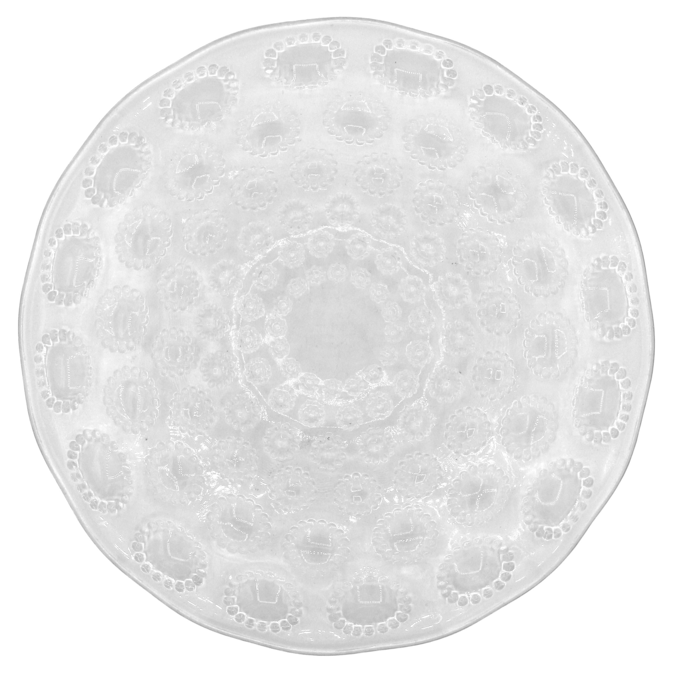 Circa 1935 Sandwich Serving Plate by René Lalique